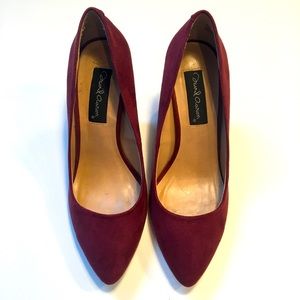 David Aaron Maroon Heels